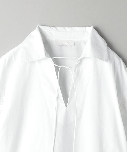 normment(ノーメント)の「<normment>リボン ブラウス -ウォッシャブル-(シャツ/ブラウス・レディース・ホワイト・FREE)」の16枚目の写真