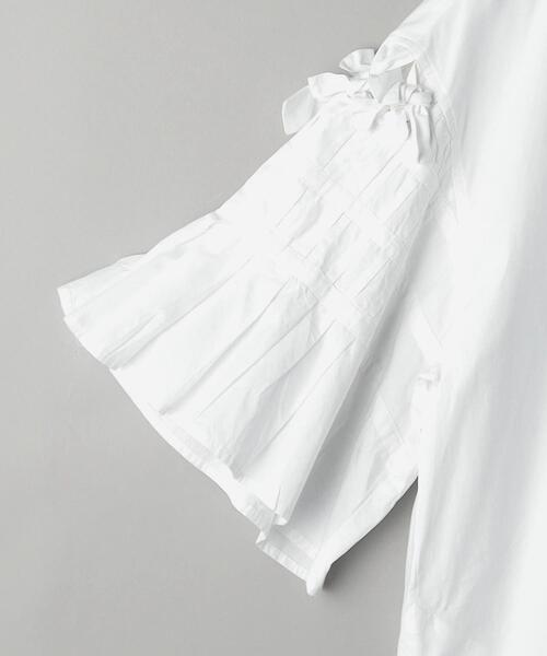 normment(ノーメント)の「<normment>リボン ブラウス -ウォッシャブル-(シャツ/ブラウス・レディース・ホワイト・FREE)」の15枚目の写真