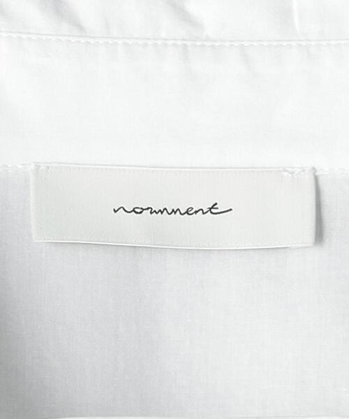normment(ノーメント)の「<normment>リボン ブラウス -ウォッシャブル-(シャツ/ブラウス・レディース・ホワイト・FREE)」の11枚目の写真