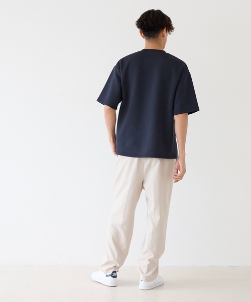 coca（coca）（コカ）の「ソフトスウェットトップス（Tシャツ/カットソー・メンズ・ライトブルー/グレイッシュベージュ/ブラック/ホワイト/グレー/ネイビー/カーキ/ライトグリーン/ライトピンク・M/XL/L）」の18枚目の写真