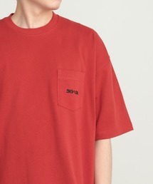 SENSE OF PLACE by URBAN RESEARCH | 『ユニセックス』シシュウヘビーウエイトポケットTシャツ(5分袖)(Tシャツ/カットソー)