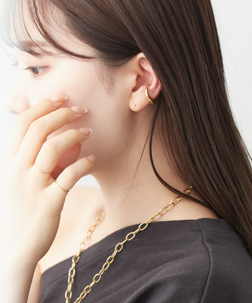 plage（プラージュ）の「【Gabriela Artigas/ガブリエル アルティガス】 イヤーカフ(片耳)（イヤーカフ・レディース・ゴールド・FREE）」の2枚目の写真