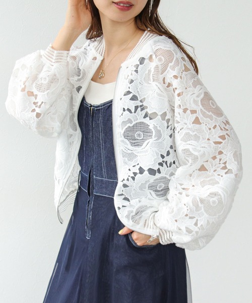 セピカ レース ブルゾン 美品 38