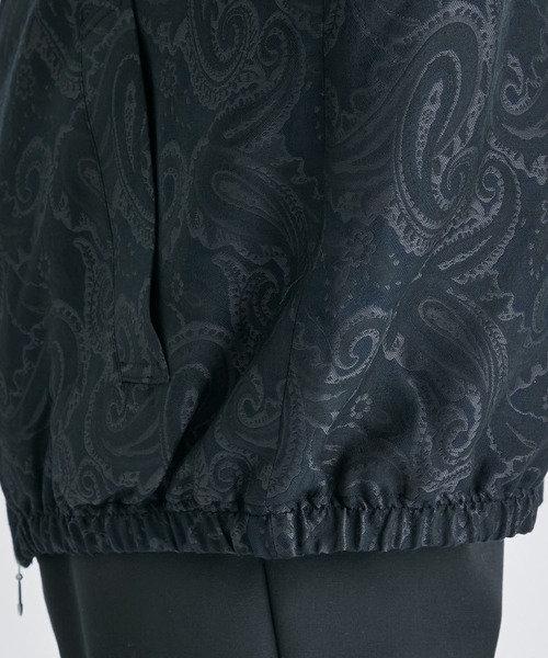 superNova.（スーパーノヴァ）の「【superNova./スーパーノヴァ】Track jacket - Paisley jacquard（ブルゾン・メンズ・ブラック/ベージュ・SMALL/MEDIUM）」の12枚目の写真