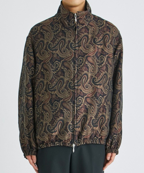 Supernova. ジャケット superNova./スーパーノヴァ】Track jacket - Paisley jacquard