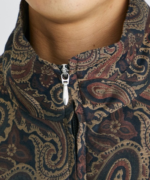superNova.（スーパーノヴァ）の「【superNova./スーパーノヴァ】Track jacket - Paisley jacquard（ブルゾン・メンズ・ブラック/ベージュ・SMALL/MEDIUM）」の18枚目の写真