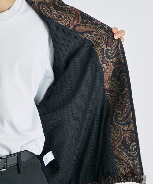 superNova./スーパーノヴァ】Track jacket - Paisley jacquard