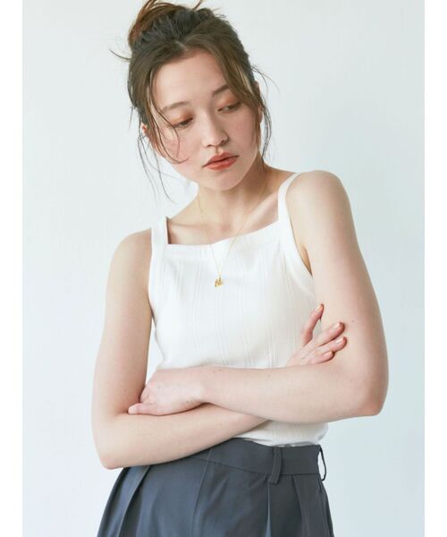 Ungrid（アングリッド）の「イニシャルモチーフネックレス M（ネックレス・レディース・ゴールド・FREE）」の6枚目の写真