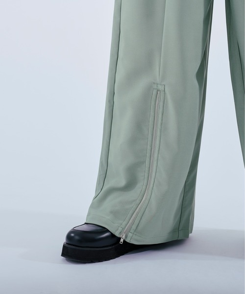 センタージップワイドパンツ（その他パンツ）｜Ellno Loset（エルノ