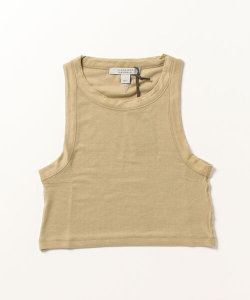 ALLSAINTS(オールセインツ)の「RINA SLEEVELESS CROPPED TANK TOP | RINA ノースリーブ クロップド タンクトップ(タンクトップ・レディース・グリーン系その他・10/6/8/4)」の7枚目の写真
