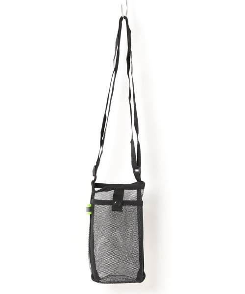 ZAKKA-BOX（ザッカボックス）の「ペットボトル＆スマホナイロンポシェット（ショルダーバッグ・レディース・パープル/ブラック/ホワイト/ライトグレー・FREE）」の17枚目の写真