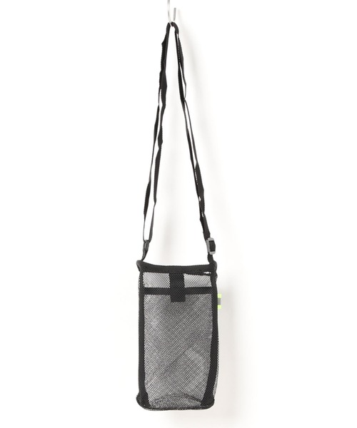 ZAKKA-BOX（ザッカボックス）の「ペットボトル＆スマホナイロンポシェット（ショルダーバッグ・レディース・パープル/ブラック/ホワイト/ライトグレー・FREE）」の18枚目の写真