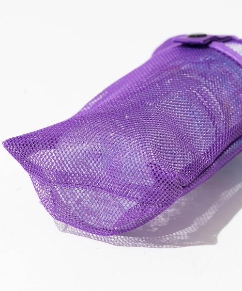 ZAKKA-BOX（ザッカボックス）の「ペットボトル＆スマホナイロンポシェット（ショルダーバッグ・レディース・パープル/ブラック/ホワイト/ライトグレー・FREE）」の15枚目の写真