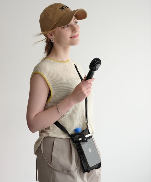 ペットボトル＆スマホナイロンポシェット（ショルダーバッグ）｜ZAKKA