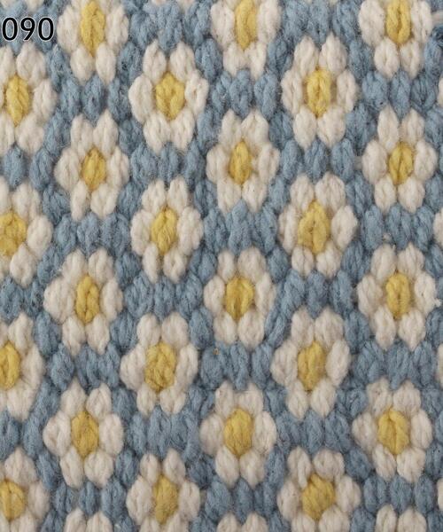 one'sterrace（ワンズテラス）の「◆ミュベール マット（ラグ/マット・レディース・サックスブルー/ピンク/グレー系・99）」の9枚目の写真