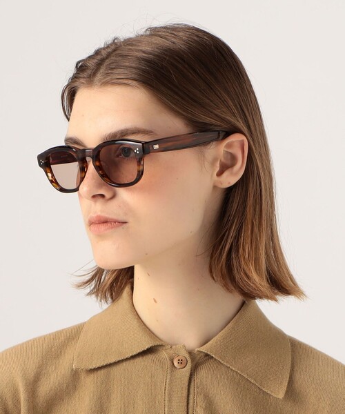 EYEVAN（アイヴァン）の「EYEVAN ENVOY サングラス（サングラス・レディース・キャメル/ブラック・FREE）」の3枚目の写真