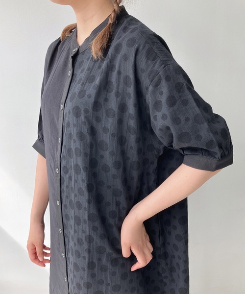 AS KNOW AS plus（アズノゥアズプラス）の「♪まぜまぜ配色コクーンワンピース（ワンピース・レディース・ブラック系/ベージュ系/サックスブルー系/ホワイト系その他/ブラック系1/ブラック系その他/ホワイト系2/ホワイト系その他2/ネイビー系1/グリーン系その他/ブルー系その他/ホワイト系その他3/ブラック系3/ネイビー系3/グリーン系その他3/グリーン系その他4/ブルー系その他4/ブルー系その他2/レッド系その他2/ホワイト系その他5/ブラック系2/ブルー系その他5/ネイビー系4/ブラック系4/ブラック系その他2/ブラウン系その他2・FREE）」の9枚目の写真