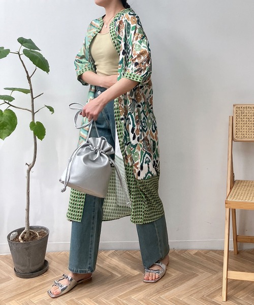 AS KNOW AS plus（アズノゥアズプラス）の「♪まぜまぜ配色コクーンワンピース（ワンピース・レディース・ブラック系/ベージュ系/サックスブルー系/ホワイト系その他/ブラック系1/ブラック系その他/ホワイト系2/ホワイト系その他2/ネイビー系1/グリーン系その他/ブルー系その他/ホワイト系その他3/ブラック系3/ネイビー系3/グリーン系その他3/グリーン系その他4/ブルー系その他4/ブルー系その他2/レッド系その他2/ホワイト系その他5/ブラック系2/ブルー系その他5/ネイビー系4/ブラック系4/ブラック系その他2/ブラウン系その他2・FREE）」の17枚目の写真