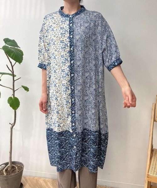 AS KNOW AS plus（アズノゥアズプラス）の「♪まぜまぜ配色コクーンワンピース（ワンピース・レディース・ブラック系/ベージュ系/サックスブルー系/ホワイト系その他/ブラック系1/ブラック系その他/ホワイト系2/ホワイト系その他2/ネイビー系1/グリーン系その他/ブルー系その他/ホワイト系その他3/ブラック系3/ネイビー系3/グリーン系その他3/グリーン系その他4/ブルー系その他4/ブルー系その他2/レッド系その他2/ホワイト系その他5/ブラック系2/ブルー系その他5/ネイビー系4/ブラック系4/ブラック系その他2/ブラウン系その他2・FREE）」の20枚目の写真