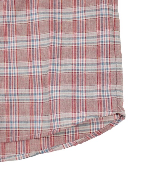 Universal Style Wear(ユニバーサルスタイルウェア)の「Universal Style Wear ラギッド シャツ(シャツ/ブラウス・メンズ・サックスブルー系/レッド系/グリーン系/ホワイト×ホワイト・X-LARGE/LARGE/MEDIUM)」の16枚目の写真