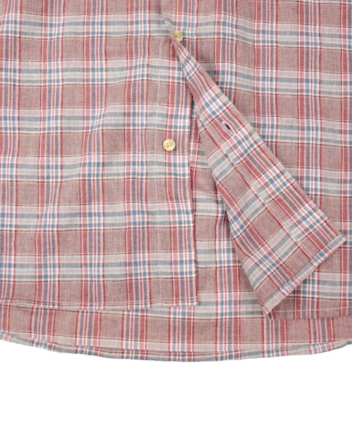 Universal Style Wear(ユニバーサルスタイルウェア)の「Universal Style Wear ラギッド シャツ(シャツ/ブラウス・メンズ・サックスブルー系/レッド系/グリーン系/ホワイト×ホワイト・X-LARGE/LARGE/MEDIUM)」の19枚目の写真