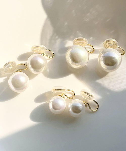 florist(フローリスト)の「5サイズパールイヤリング(8mm/10mm/12mm/14mm/16mm)(イヤリング・レディース・ピンク系1/ピンク系2/ピンク系3/ホワイト系1/ホワイト系2/ホワイト系3・FREE)」の11枚目の写真