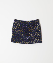 HOLIDAY | VELVETEEN FLOWER MINI SKIRT 別珍フラワーミニスカート(スカート)