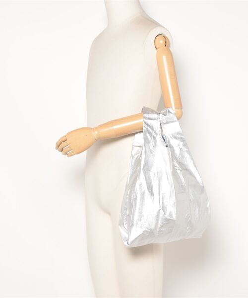 BAGGU(バグー)の「【BAGGU/バグゥ】BABY BAGGU メタリック 23SS(エコバッグ/サブバッグ・レディース・シルバー/ゴールド/シルバー系その他/シルバー系その他2・FREE)」の17枚目の写真