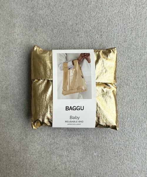 BAGGU(バグー)の「【BAGGU/バグゥ】BABY BAGGU メタリック 23SS(エコバッグ/サブバッグ・レディース・シルバー/ゴールド/シルバー系その他/シルバー系その他2・FREE)」の6枚目の写真