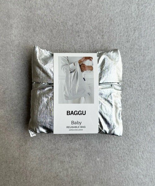 BAGGU(バグー)の「【BAGGU/バグゥ】BABY BAGGU メタリック 23SS(エコバッグ/サブバッグ・レディース・シルバー/ゴールド/シルバー系その他/シルバー系その他2・FREE)」の7枚目の写真