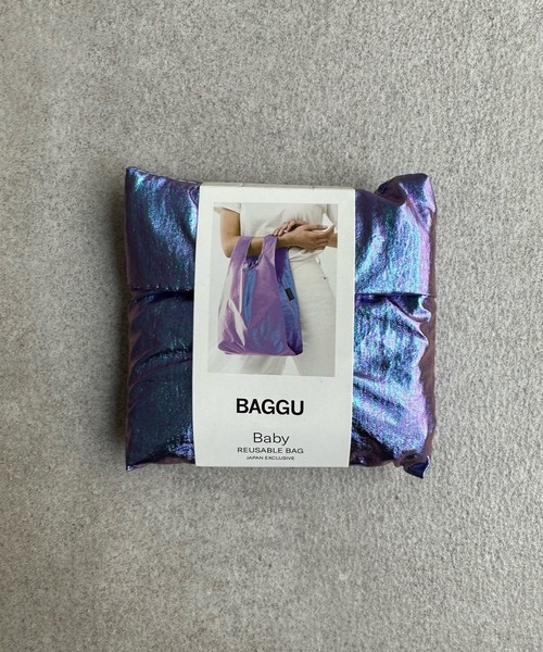 BAGGU(バグー)の「【BAGGU/バグゥ】BABY BAGGU メタリック 23SS(エコバッグ/サブバッグ・レディース・シルバー/ゴールド/シルバー系その他/シルバー系その他2・FREE)」の9枚目の写真