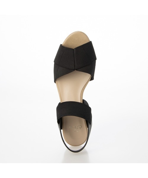 Riz raffinee（リズラフィーネ）の「モチーフウェッジソールサンダル（サンダル・レディース・ベージュ/カーキ/ブラック・M/L/S）」の11枚目の写真