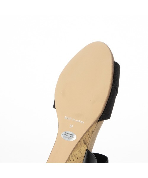 Riz raffinee（リズラフィーネ）の「モチーフウェッジソールサンダル（サンダル・レディース・ベージュ/カーキ/ブラック・M/L/S）」の12枚目の写真