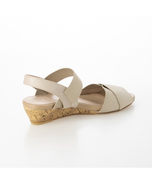 Riz raffinee（リズラフィーネ）の「モチーフウェッジソールサンダル（サンダル・レディース・ベージュ/カーキ/ブラック・M/L/S）」の15枚目の写真