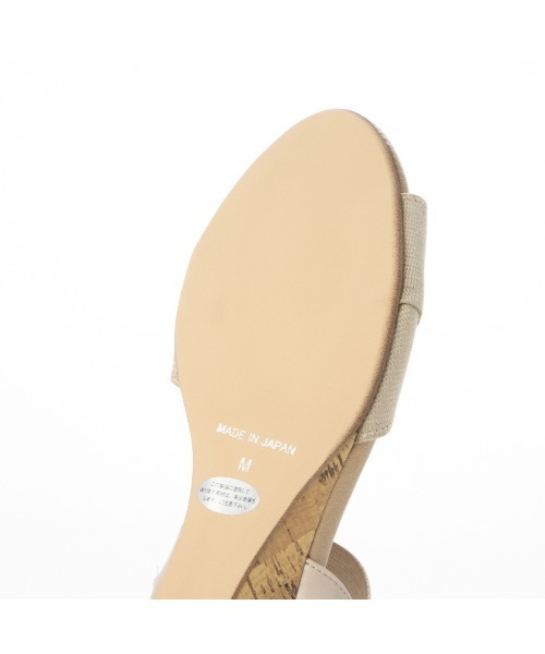 Riz raffinee（リズラフィーネ）の「モチーフウェッジソールサンダル（サンダル・レディース・ベージュ/カーキ/ブラック・M/L/S）」の17枚目の写真