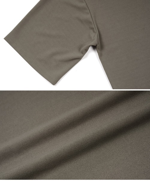 jiggys shop（ジギーズショップ）の「梨地 オーバーサイズ 半袖 Tシャツ（Tシャツ/カットソー・メンズ・グレー/ブラック/ダークグレー/ベージュ/ホワイト/グリーン・LARGE/MEDIUM/X-LARGE）」の21枚目の写真