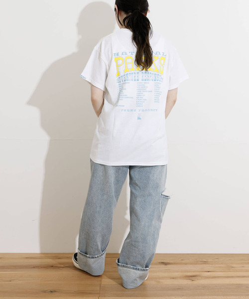 THE GOODLAND MARKET（ザグッドランドマーケット）の「『別注』PARKS PROJECT×TGM PARKS T-SHIRTS（Tシャツ/カットソー・メンズ・ホワイト・LARGE/MEDIUM）」の6枚目の写真