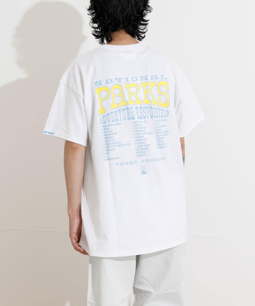 THE GOODLAND MARKET（ザグッドランドマーケット）の「『別注』PARKS PROJECT×TGM PARKS T-SHIRTS（Tシャツ/カットソー・メンズ・ホワイト・LARGE/MEDIUM）」の8枚目の写真