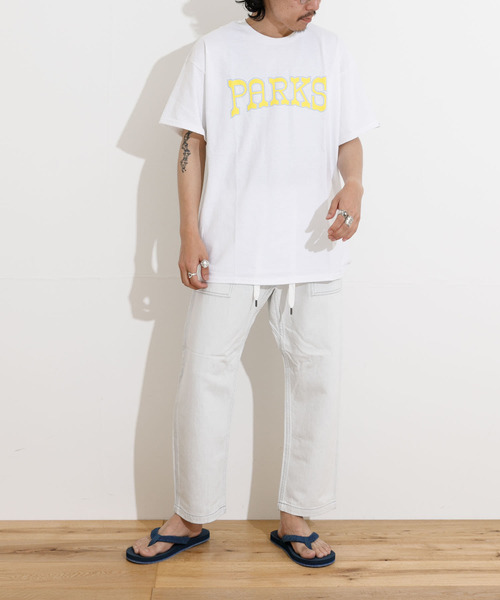 THE GOODLAND MARKET（ザグッドランドマーケット）の「『別注』PARKS PROJECT×TGM PARKS T-SHIRTS（Tシャツ/カットソー・メンズ・ホワイト・LARGE/MEDIUM）」の9枚目の写真