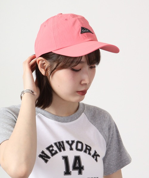 TESTIFY（テスティファイ）の「TESTIFY ロゴキャップ　ストリート　アウトドア　/  Detroit Cap（キャップ・レディース・ベージュ/パープル/ホワイト/ブラック/ピンク・FREE）」の5枚目の写真
