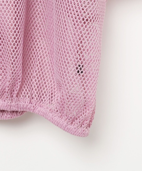 ぽっちゃま　ヘザーパーカー Heather（ヘザー）の「メッシュギャザーZIPパーカー 964521