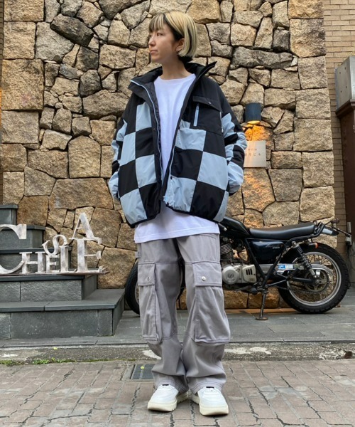 Candy Stripper（キャンディストリッパー）の「CND LOGO CARGO パンツ（カーゴパンツ・レディース・グレー/ブラウン/パープル・2）」の14枚目の写真