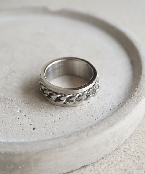 STYLE NUMBER（スタイルナンバー）の「【 STYLE NUMBER / スタイルナンバー 】 メンズ ステンレス リング（リング・メンズ・シルバー/ブラック系その他3/ブラック系その他2/ブラック系その他/シルバー系その他/シルバー系その他2/ブラック/シルバー系その他3・FREE/#17/#19/#14/#20/#13/#16/#23）」の8枚目の写真