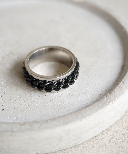 STYLE NUMBER（スタイルナンバー）の「【 STYLE NUMBER / スタイルナンバー 】 メンズ ステンレス リング（リング・メンズ・シルバー/ブラック系その他3/ブラック系その他2/ブラック系その他/シルバー系その他/シルバー系その他2/ブラック/シルバー系その他3・FREE/#17/#19/#14/#20/#13/#16/#23）」の11枚目の写真