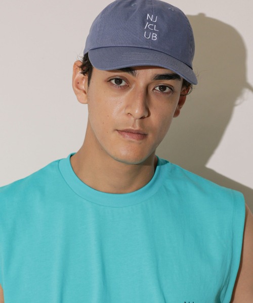 NANO universe（ナノユニバース）の「｢NJ/CLUB｣PARKSTOCK ベースボールキャップ（キャップ・メンズ・ブラック/ブルーグレー/ベージュ・FREE）」の6枚目の写真