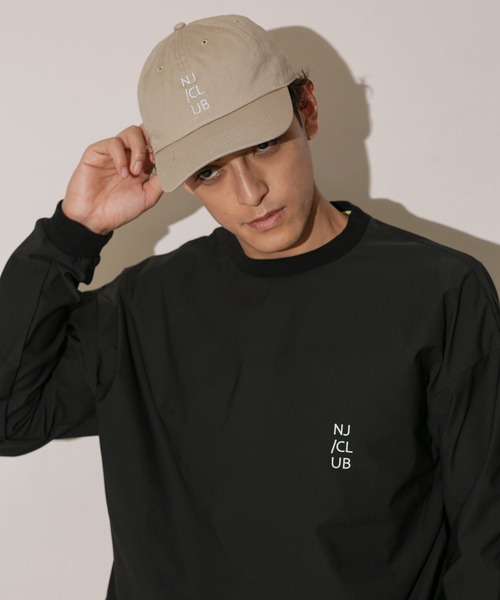NANO universe（ナノユニバース）の「｢NJ/CLUB｣PARKSTOCK ベースボールキャップ（キャップ・メンズ・ブラック/ブルーグレー/ベージュ・FREE）」の9枚目の写真