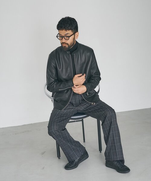 EDIFICE（エディフィス）の「14ゲージ ウール タートルネックニット（ニット/セーター・メンズ・ホワイト/ブラック/ブラウン/ブルー系その他・SMALL/MEDIUM/LARGE）」の5枚目の写真