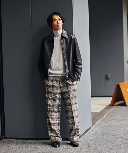 EDIFICE（エディフィス）の「14ゲージ ウール タートルネックニット（ニット/セーター・メンズ・ホワイト/ブラック/ブラウン/ブルー系その他・SMALL/MEDIUM/LARGE）」の7枚目の写真