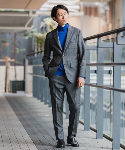 EDIFICE（エディフィス）の「14ゲージ ウール タートルネックニット（ニット/セーター・メンズ・ホワイト/ブラック/ブラウン/ブルー系その他・SMALL/MEDIUM/LARGE）」の15枚目の写真