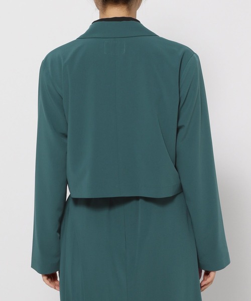 HARE（ハレ）の「２Pジャケット＊アシメプリーツスカート(HARE)（セットアップ・レディース・グレー/ブラック/グリーン/グレー系その他・FREE）」の18枚目の写真